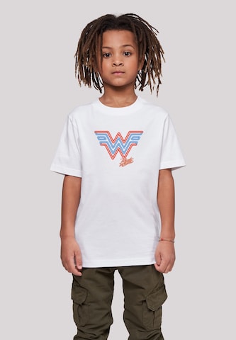 T-Shirt 'DC Comics Wonder Woman 84' F4NT4STIC en blanc : devant