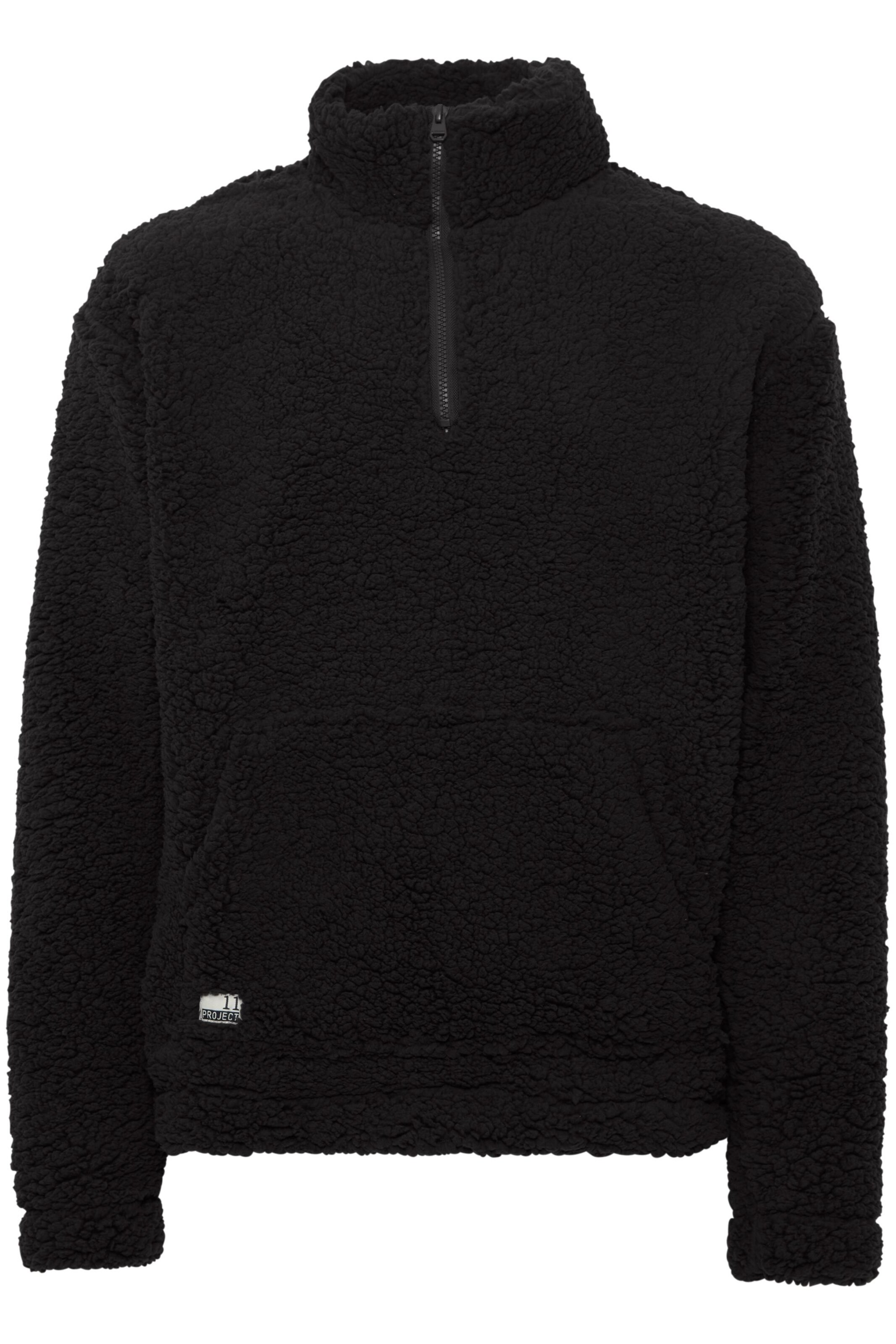 11 Project Pullover 'Denes' in Schwarz: Vorderseite