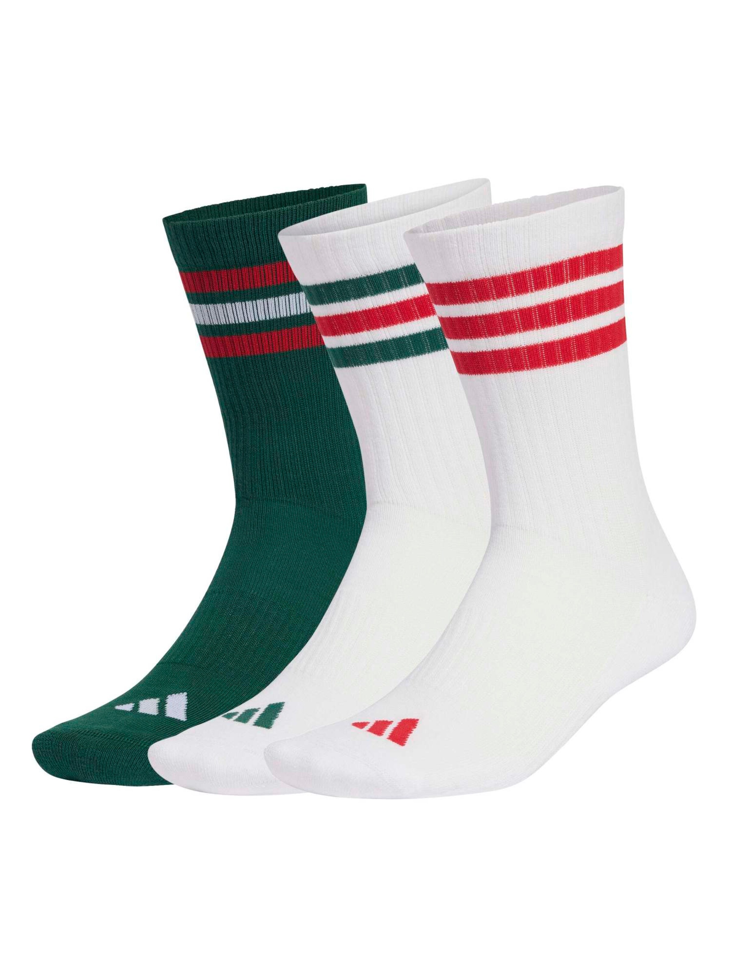 ADIDAS PERFORMANCE Athletic Socks 'ESS' in Green: front