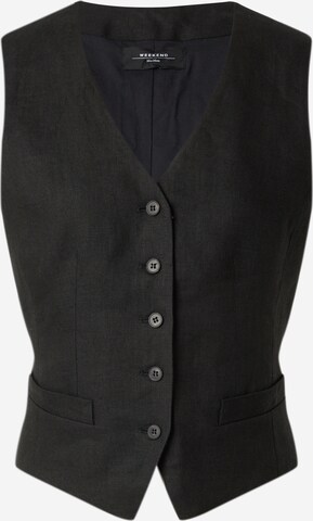 Gilet de costume 'PACCHE' Weekend Max Mara en noir : devant