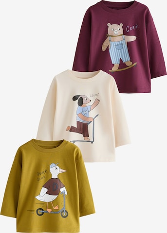 Next Shirt in Beige: voorkant