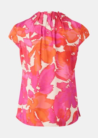 COMMA Blouse in Roze: terug