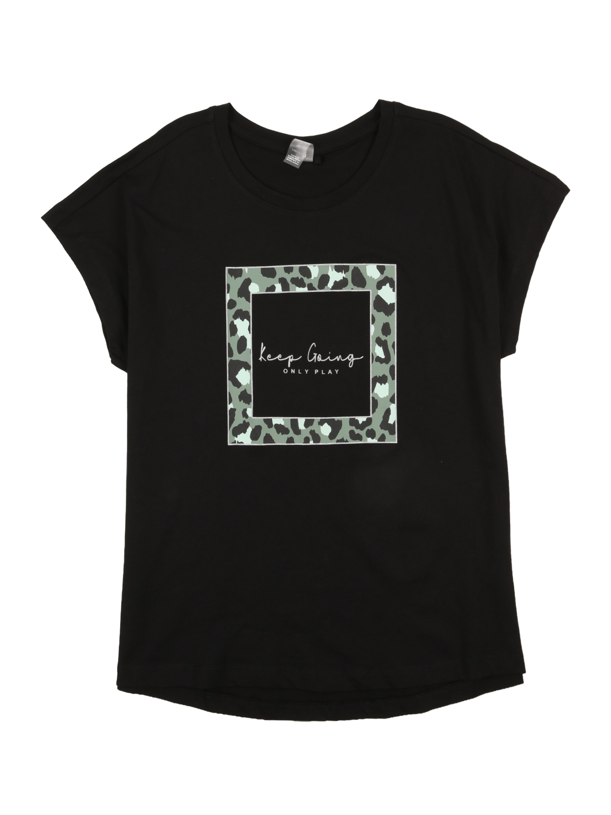 Only Play Girls Functioneel shirt 'ONPAUB-MILLE' in Zwart: voorkant