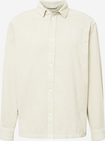 WEEKDAY Button Up Shirt 'Carlo' in Beige: front