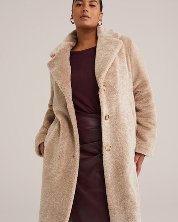 WE Fashion - Sobretudo meia-estação em bege