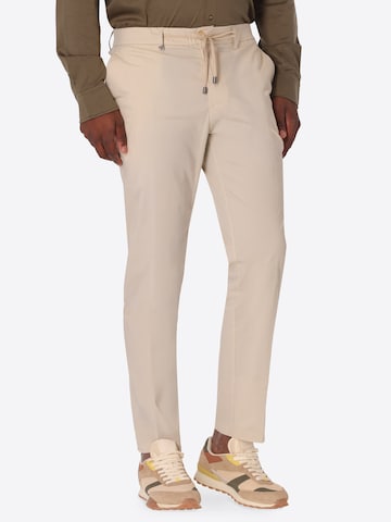 Distretto12 Regular Chino trousers 'Grano' in Beige: front