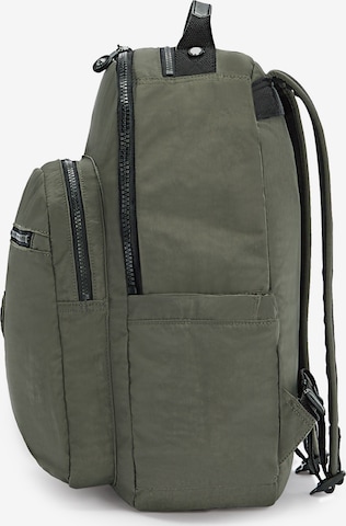 KIPLING - Mochila 'Seoul' em verde