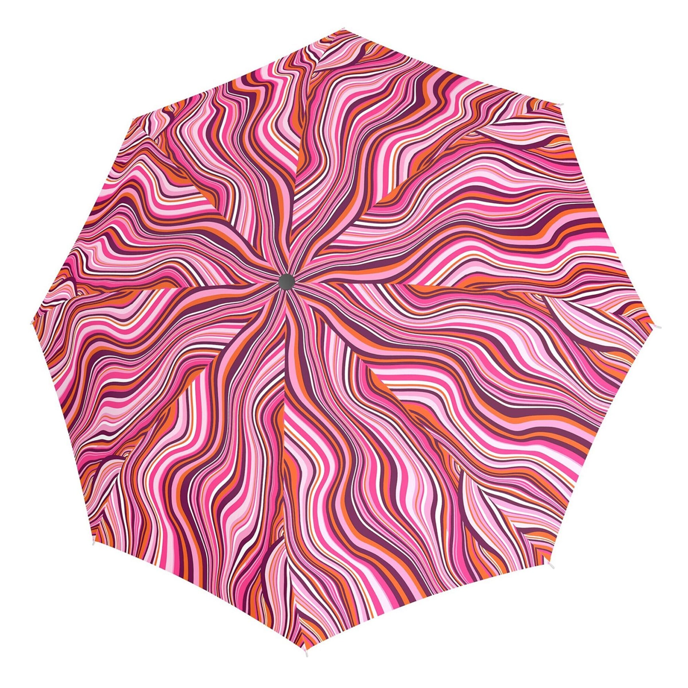 Doppler Regenschirm 'Fiber Flex AC' in Pink: Vorderseite