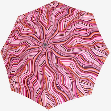 Ombrello 'Fiber Flex AC' di Doppler in rosa: frontale
