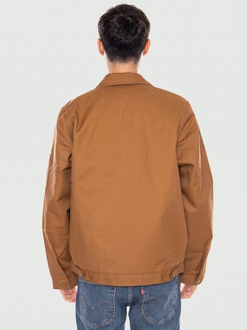 DICKIES Between-season jacket 'M Lined Eisenhower Jacket Brown Duck -- Men's Jacket' in Brown