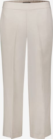 Loosefit Pantalon à plis zero en beige : devant
