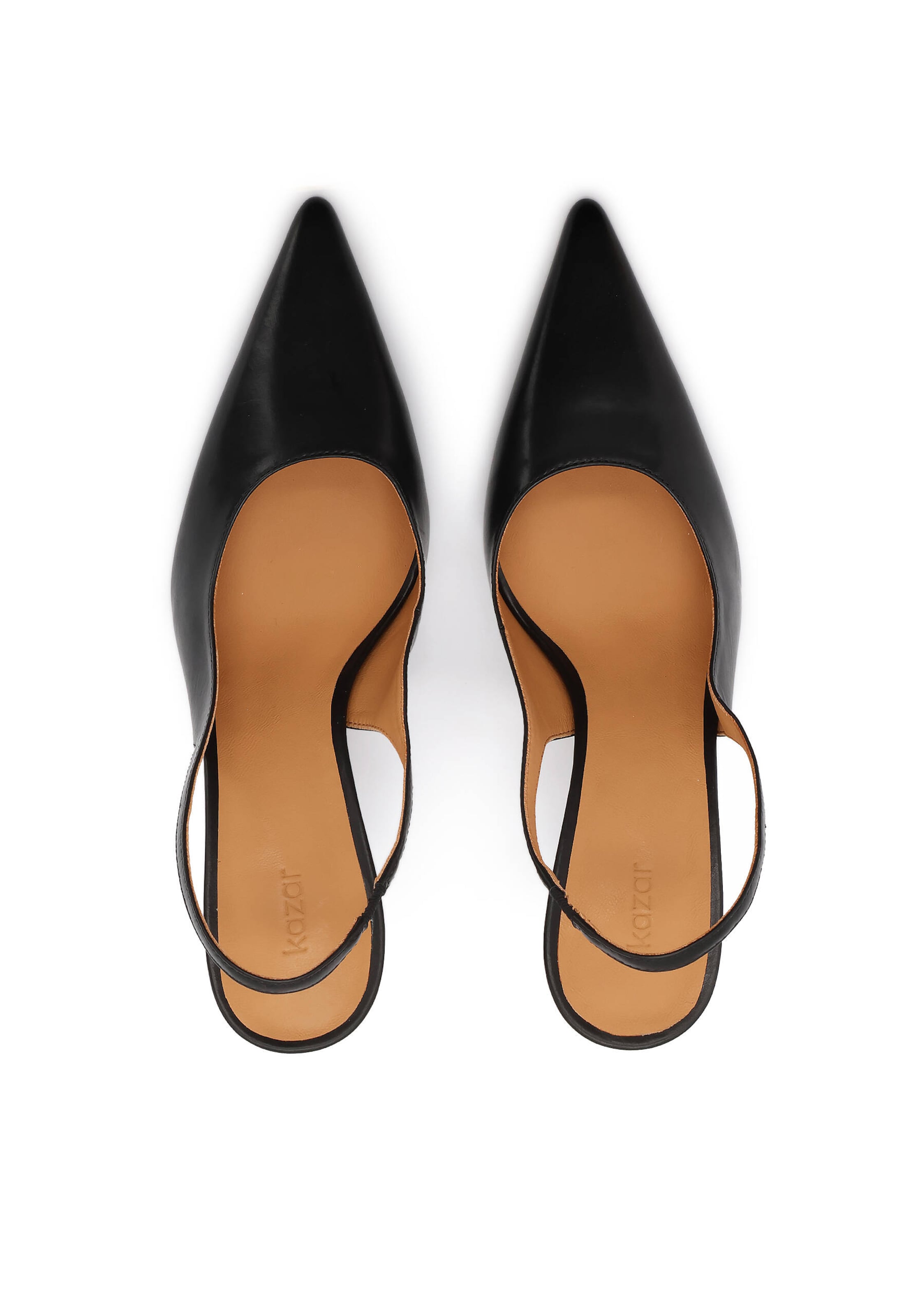 Kazar Лодочки с открытой пяткой в Черный