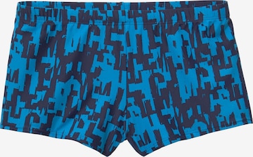 CHIEMSEE Swim Trunks in Blue: front