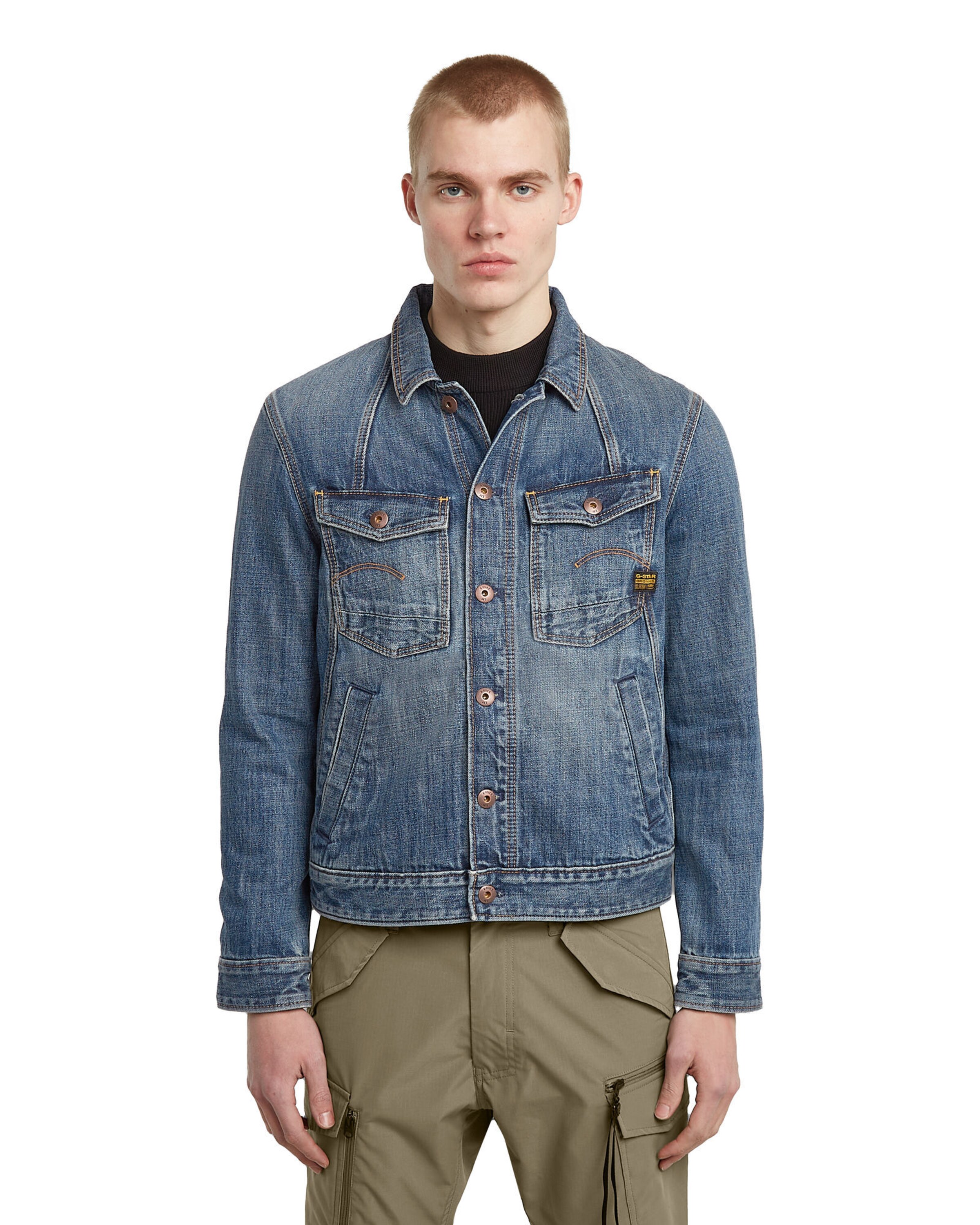 G-STAR Between-season jacket in Blue: front
