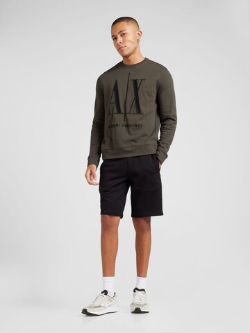 ARMANI EXCHANGE Regular fit Sweatshirt in Green