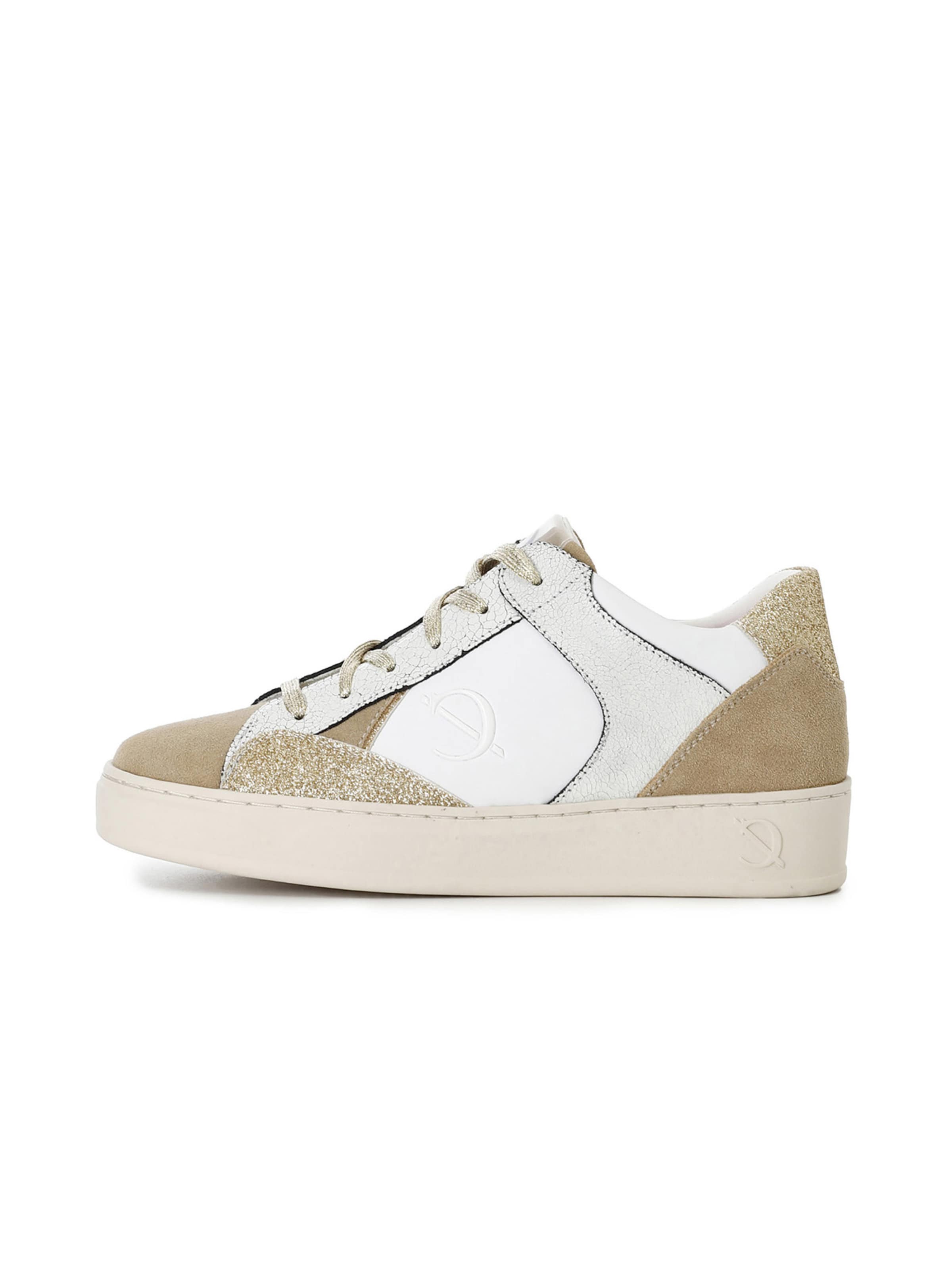 Sneaker bassa di CAFè NOIR in bianco: frontale