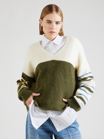 Pull-over 'Fondy' BOSS Orange en vert : devant