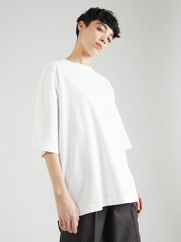 Maglia extra large di TOPSHOP in bianco: frontale