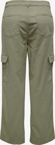 Regular Pantalon cargo ONLY en vert