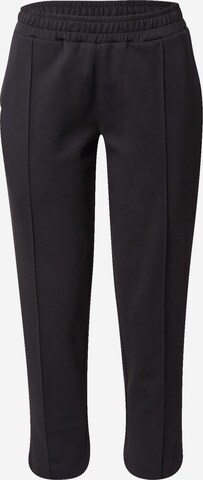 Marc O'Polo DENIM Pleated Pants in Black: front