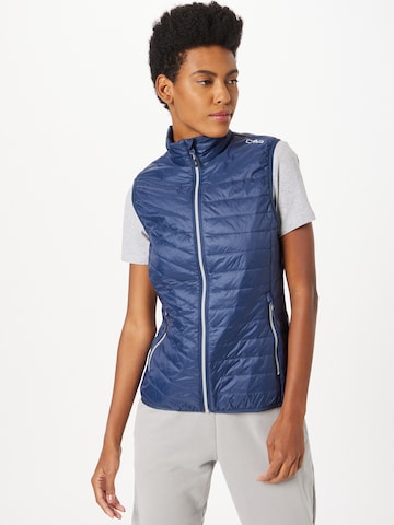 CMP Sportbodywarmer in Blauw: voorkant