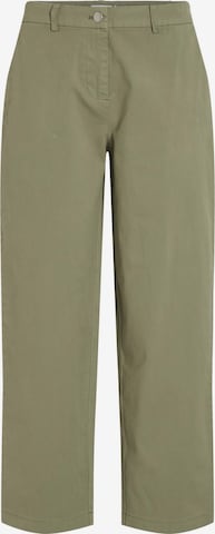 VILA Regular Pants in Green: front