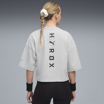 PUMA Performance shirt 'Puma x Hyrox' in Grey: front