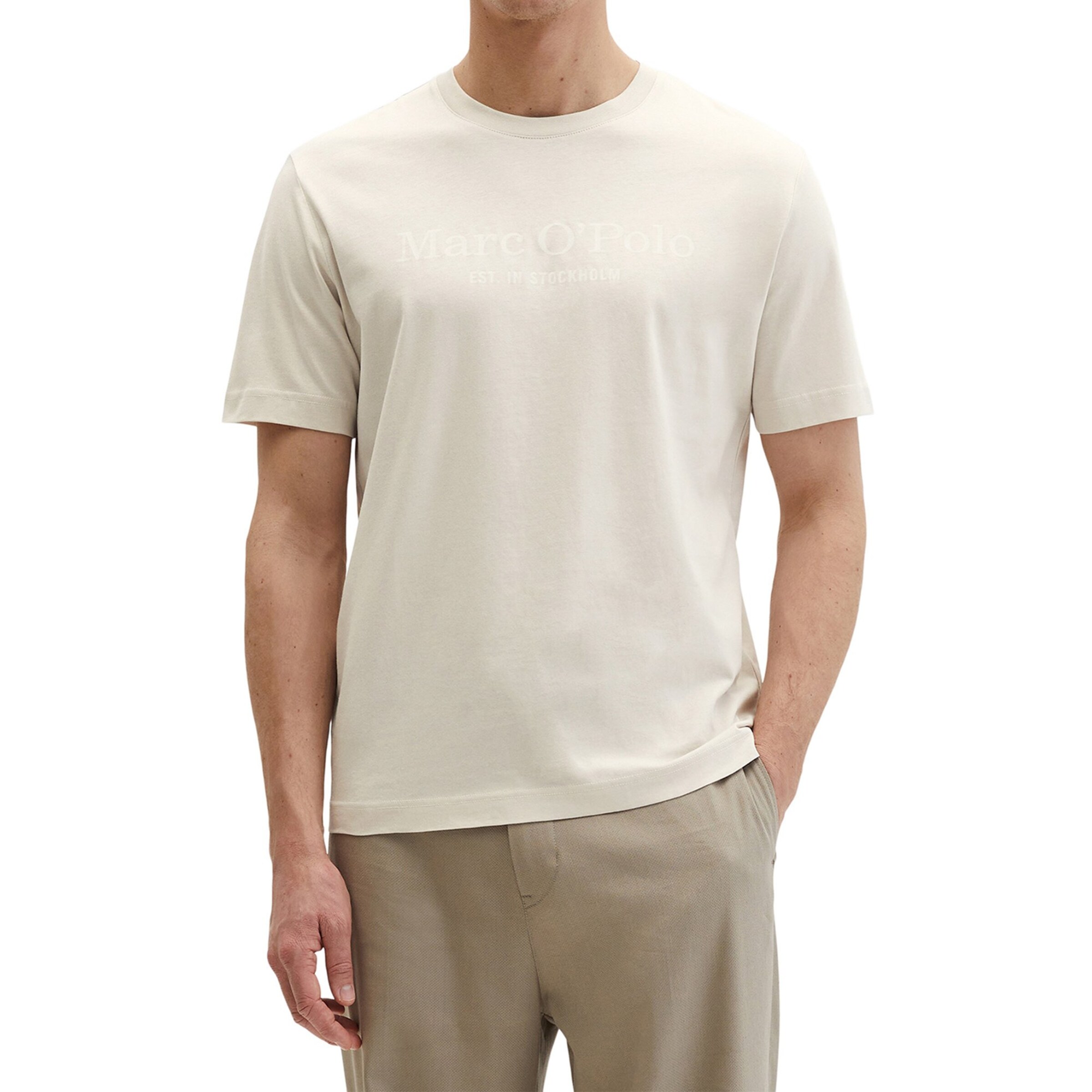 Marc O'Polo - Camiseta en beige: frente