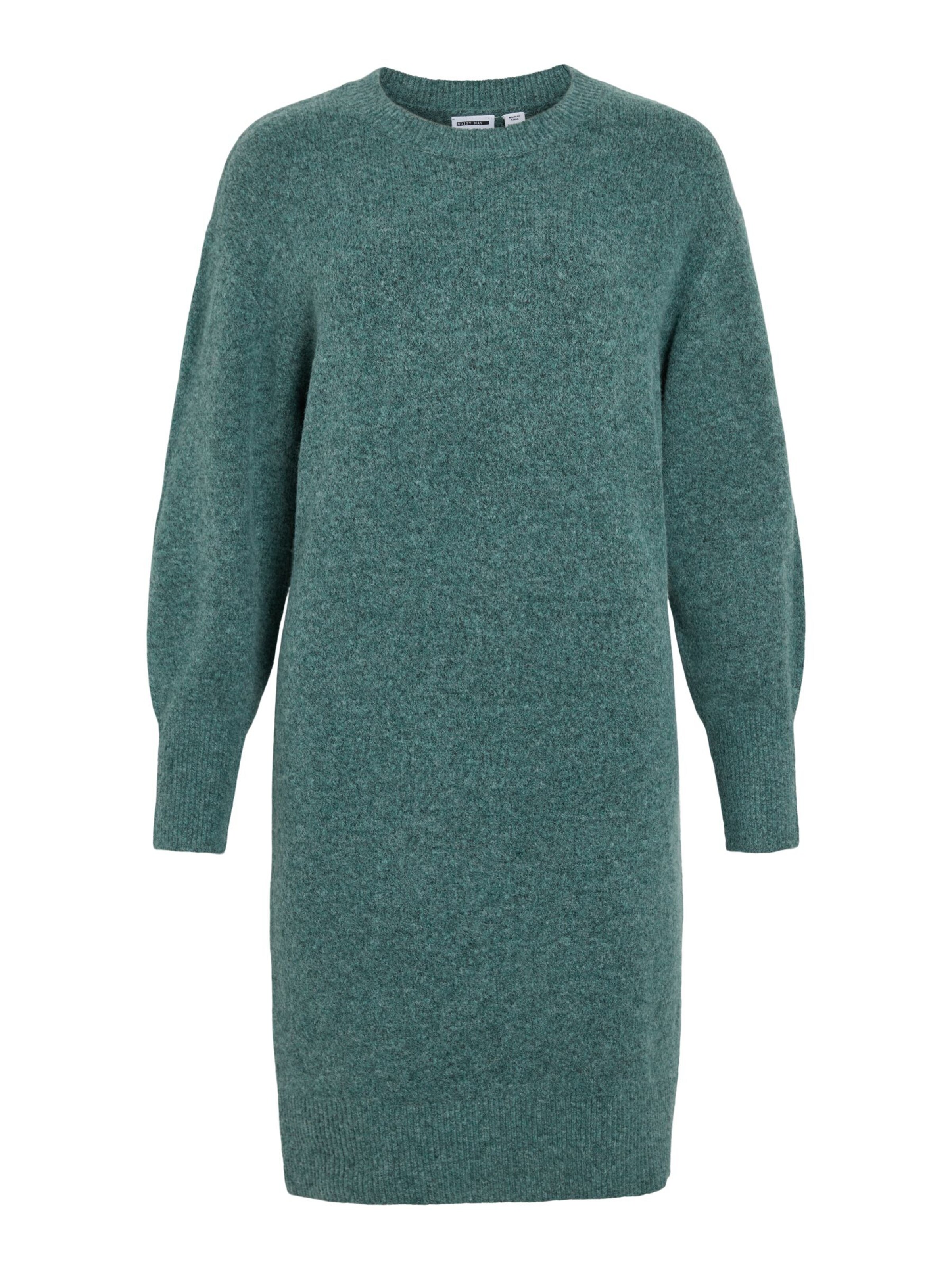 Abito in maglia di Noisy may in verde: frontale