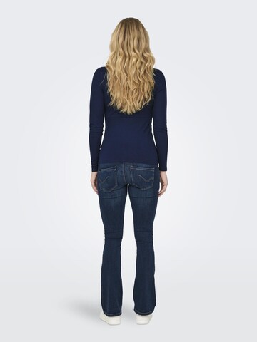 Only Maternity - Camiseta 'OLMIpass' en azul