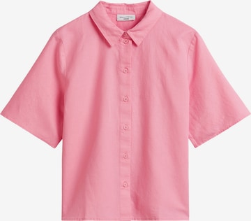 Marc O'Polo DENIM Bluse in Pink: Vorderseite