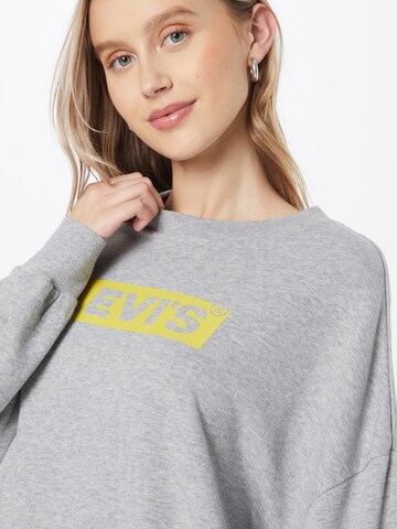 LEVI'S ® - Sweatshirt 'Graphic Prism Crew' em cinzento