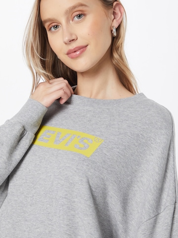 Sweat-shirt 'Graphic Prism Crew' LEVI'S ® en gris