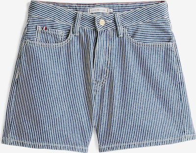 TOMMY HILFIGER Shorts in blue denim / weiß, Produktansicht