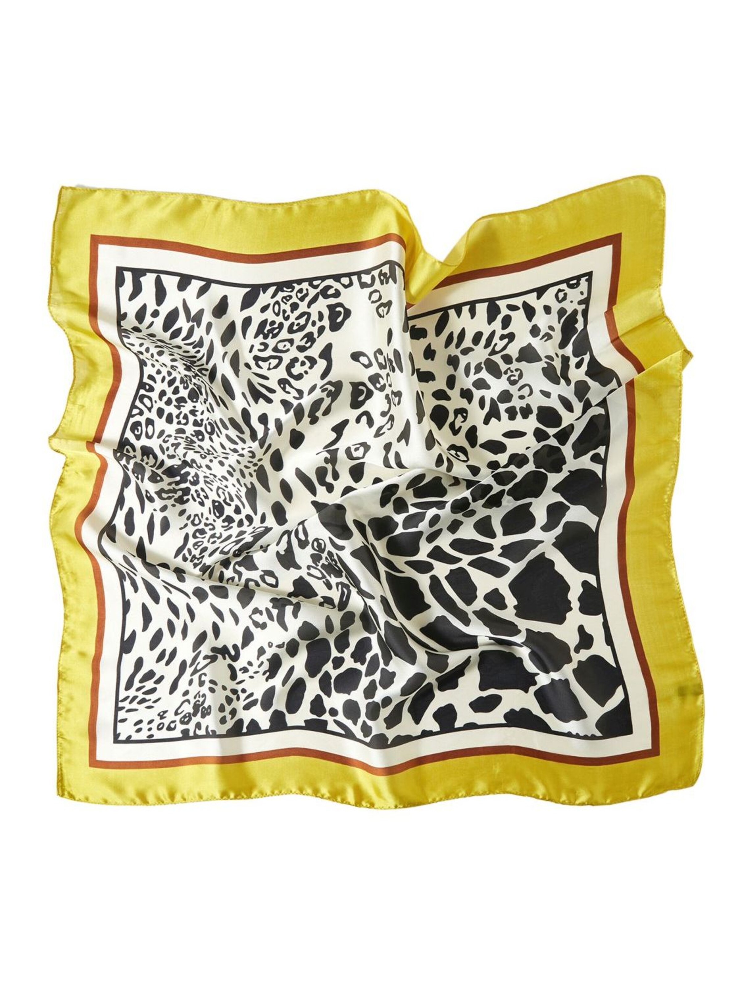 alberto cabale Sjaal 'Process Cléo' in Geel: voorkant