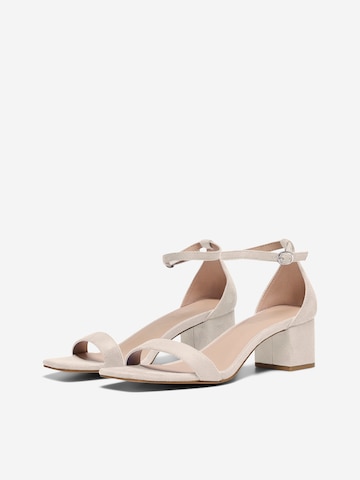 ONLY Strap Sandals 'ONLHANNA-5' in Beige