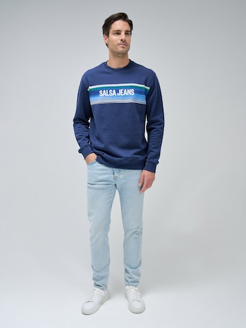 Salsa Jeans Sweatshirt in Blauw