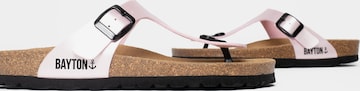 Bayton T-bar sandals 'Mercure' in Pink