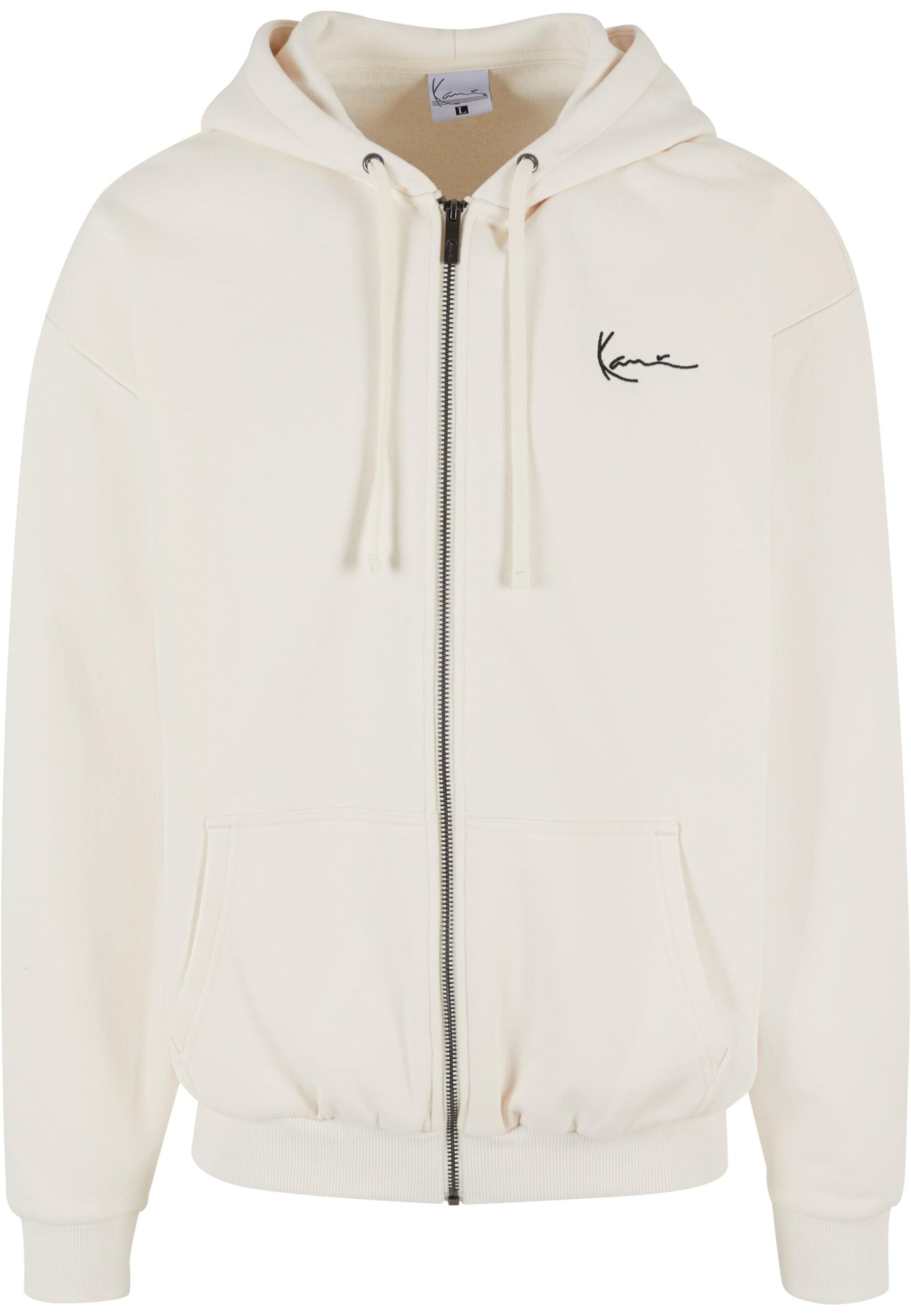 Karl Kani Jopa na zadrgo | bela barva: sprednja stran