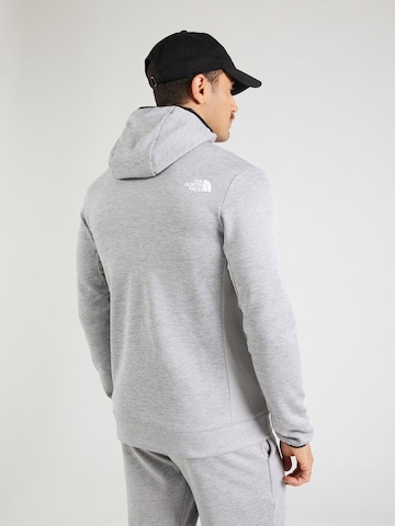 THE NORTH FACE Sportsweatjacka 'MOUNTAIN ATHLETICS' i grå