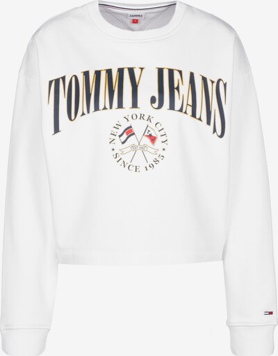 Tommy Jeans Sweatshirt in marine / honig / dunkelrot / weiß, Produktansicht