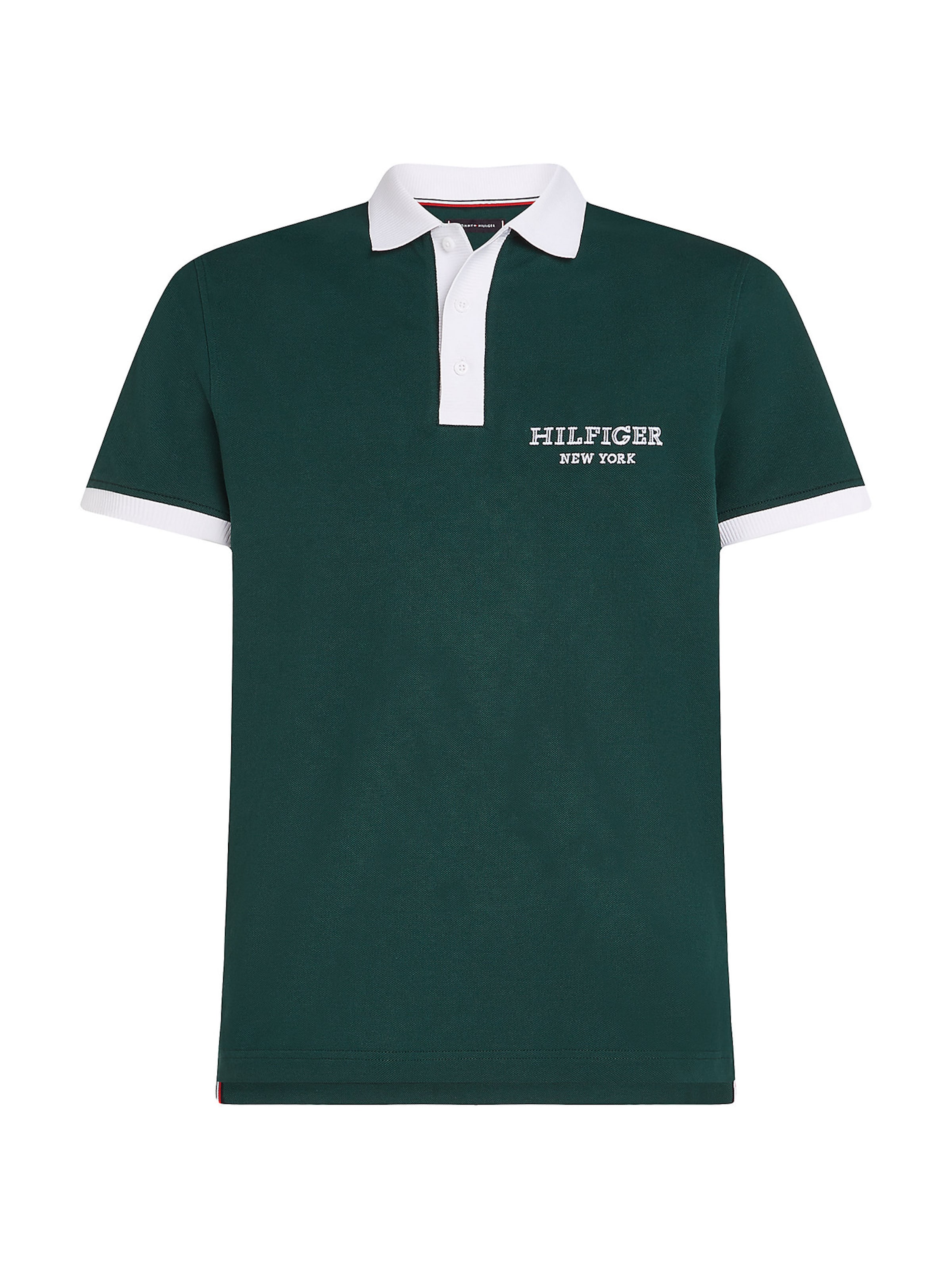Dark green tommy hilfiger shirt discount