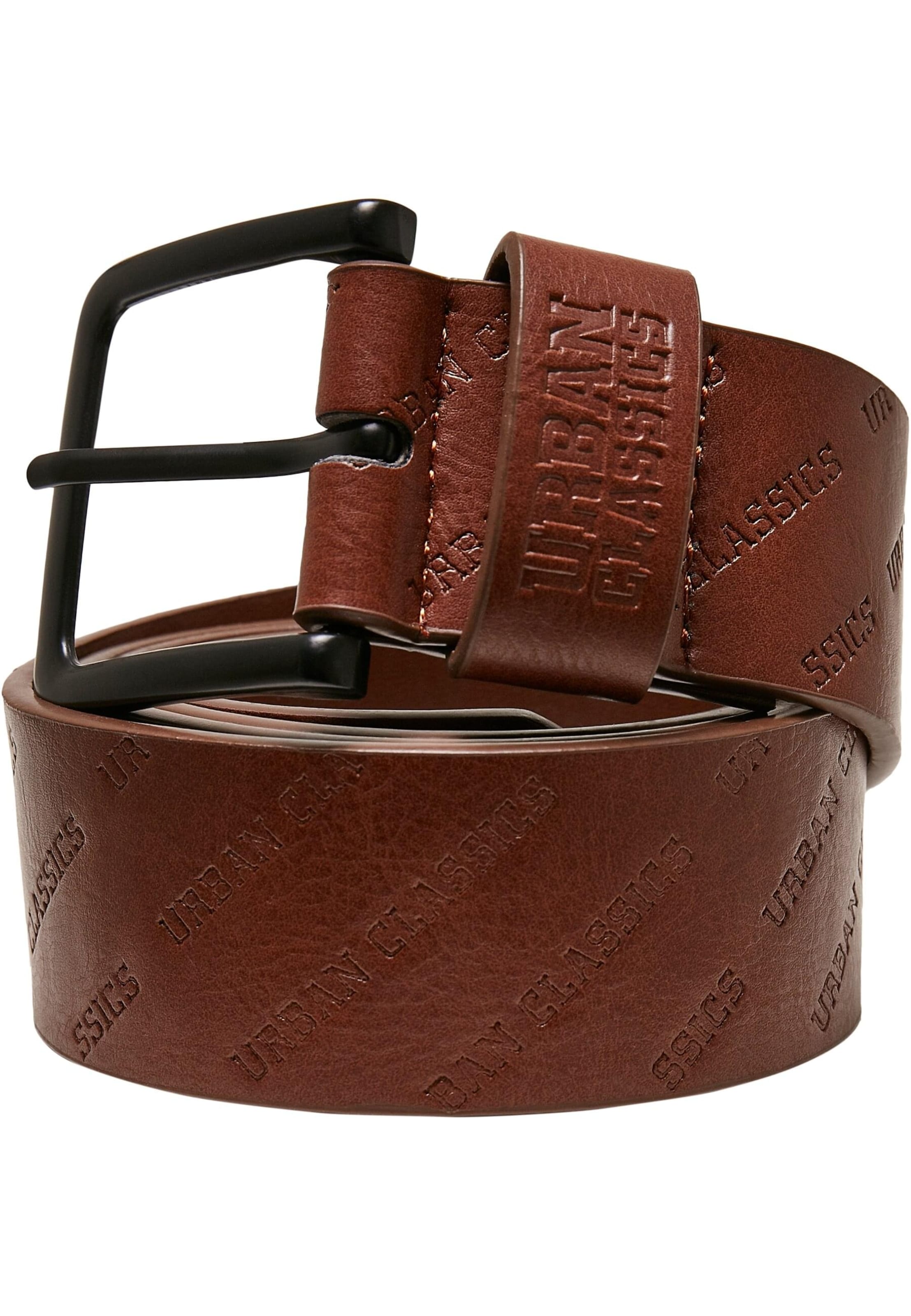 Urban Classics Belt in Brown: front