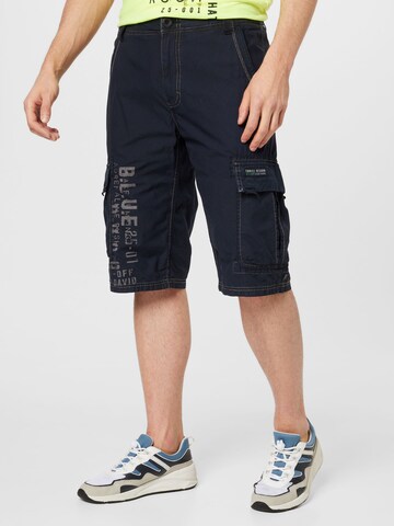 CAMP DAVID Regular Shorts in Schwarz: predná strana