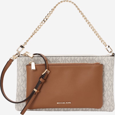 MICHAEL Michael Kors Torba preko ramena u boja pijeska / karamela / zlatna / svijetlosiva / jabuka, Pregled proizvoda