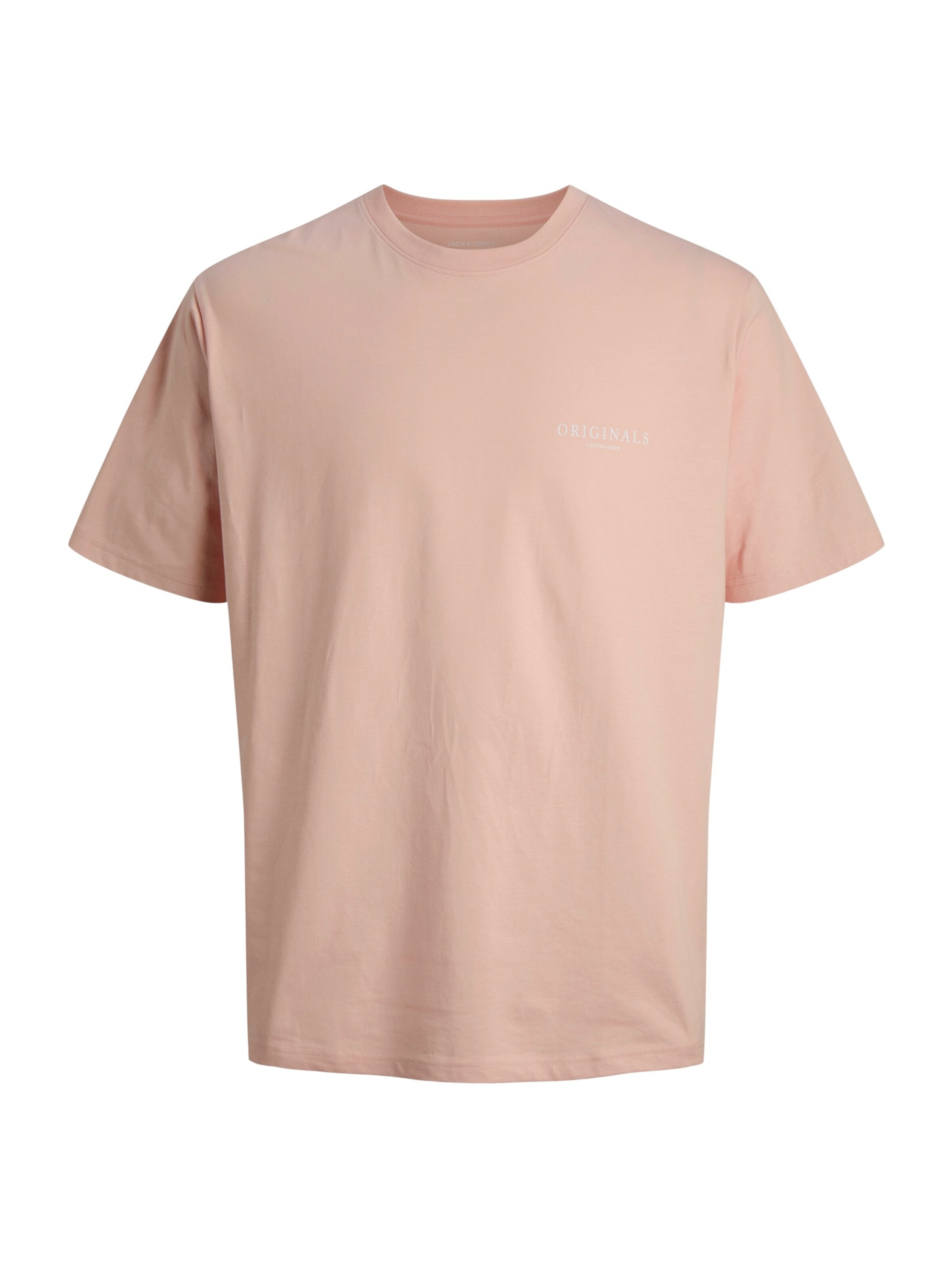 JACK & JONES Póló 'JORMONTAUK' - narancs: elől