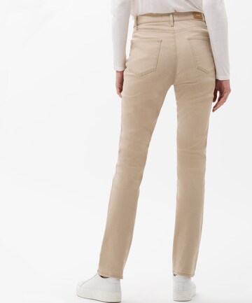 BRAX Slimfit Jeans 'Mary' in Beige: terug