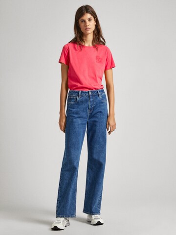 Pepe Jeans T-Shirt 'Hartley' in Rot