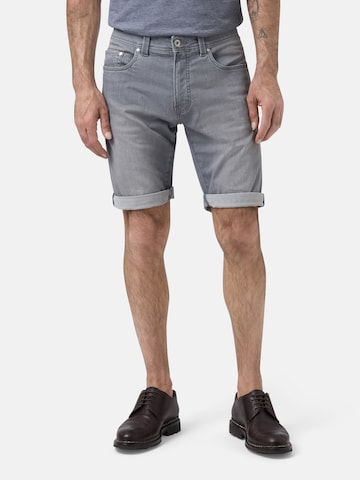 PIERRE CARDIN Regular Shorts in Grau: predná strana