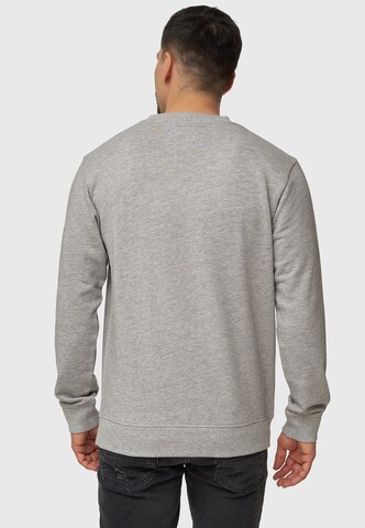 Sweat-shirt ' Baxter ' INDICODE JEANS en gris